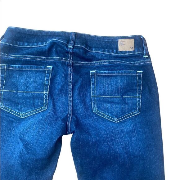 American Eagle Women’s Artist Cropped Jeans Size 8 - Picture 4 of 5